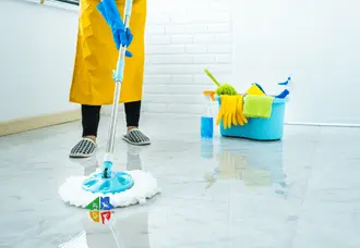 Ferah ve düzenli oturma odası